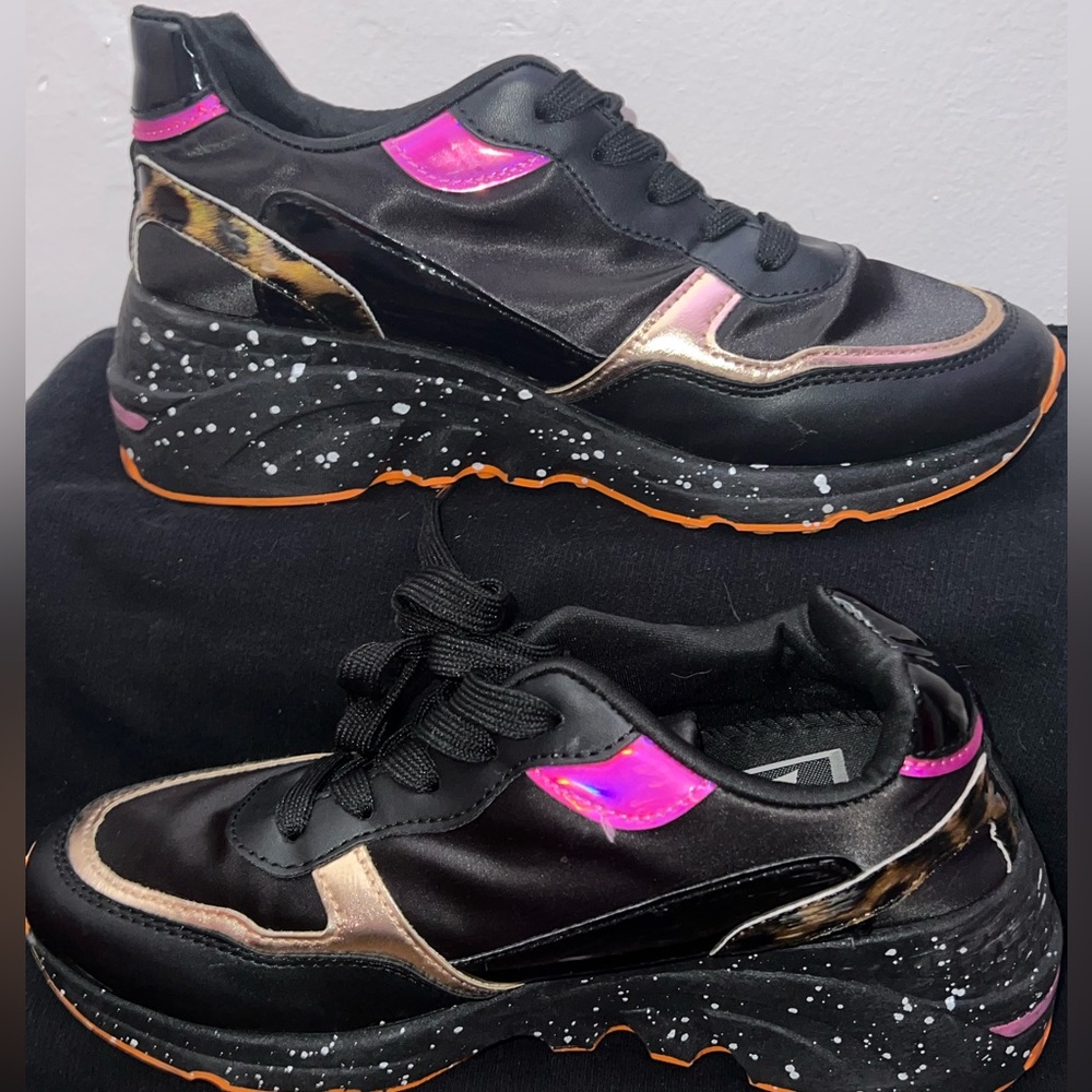 Beautiful multi color sneakers